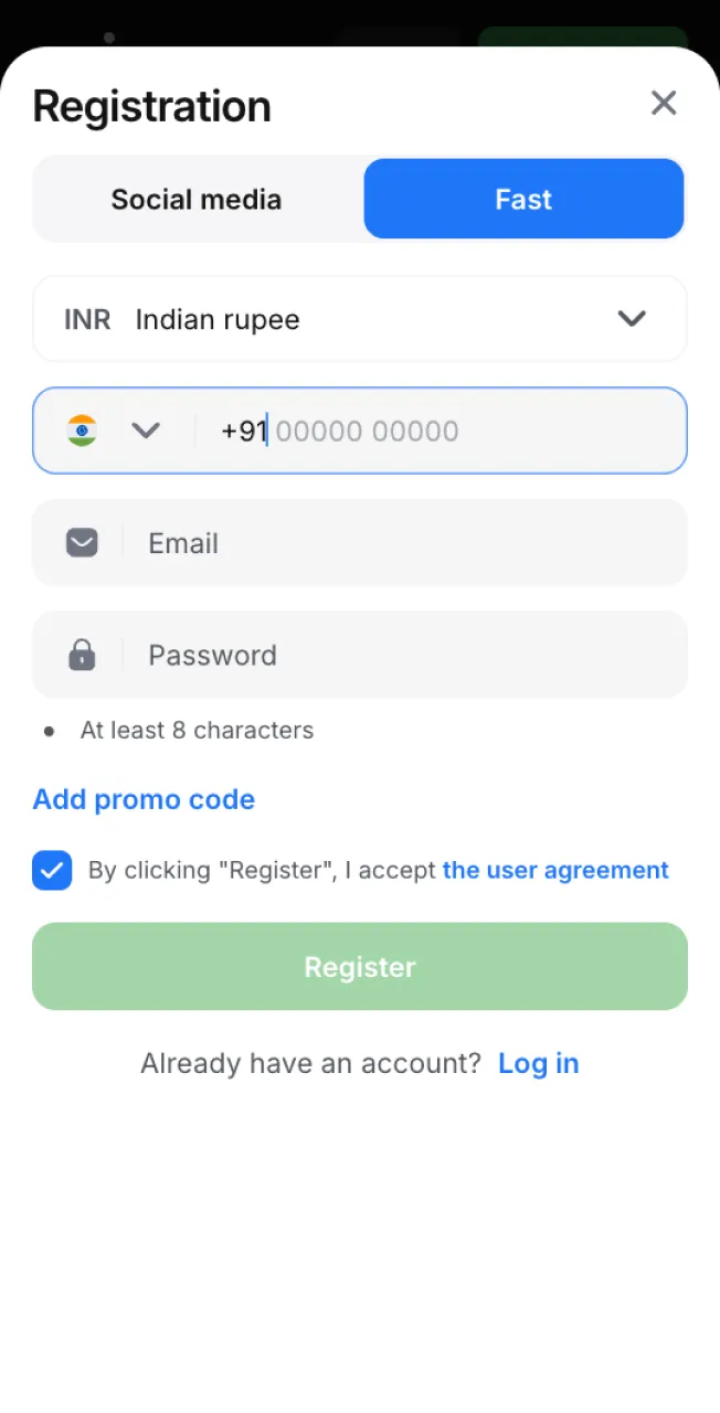 The registration form on the 1win website will undoubtedly delight you with its simplicity.