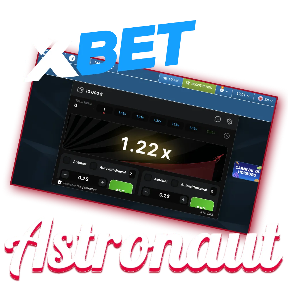 Enjoy playing Astronaut on the official 1xbet website.