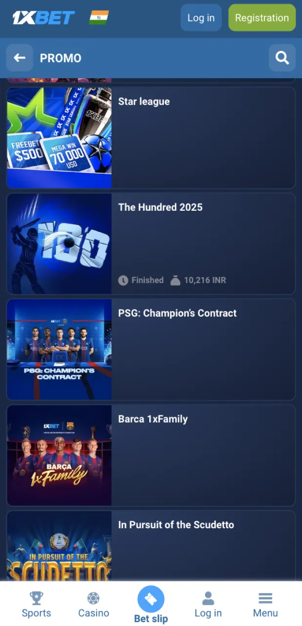 Check out the bonuses and other 1xbet promotions that you can use in the Astronaut game.