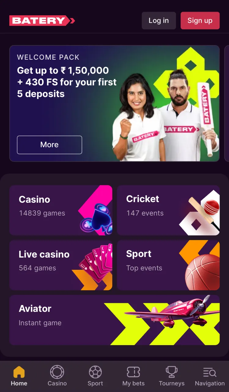 Visit the casino's official website to download the Astronaut mobile app on your Android device.