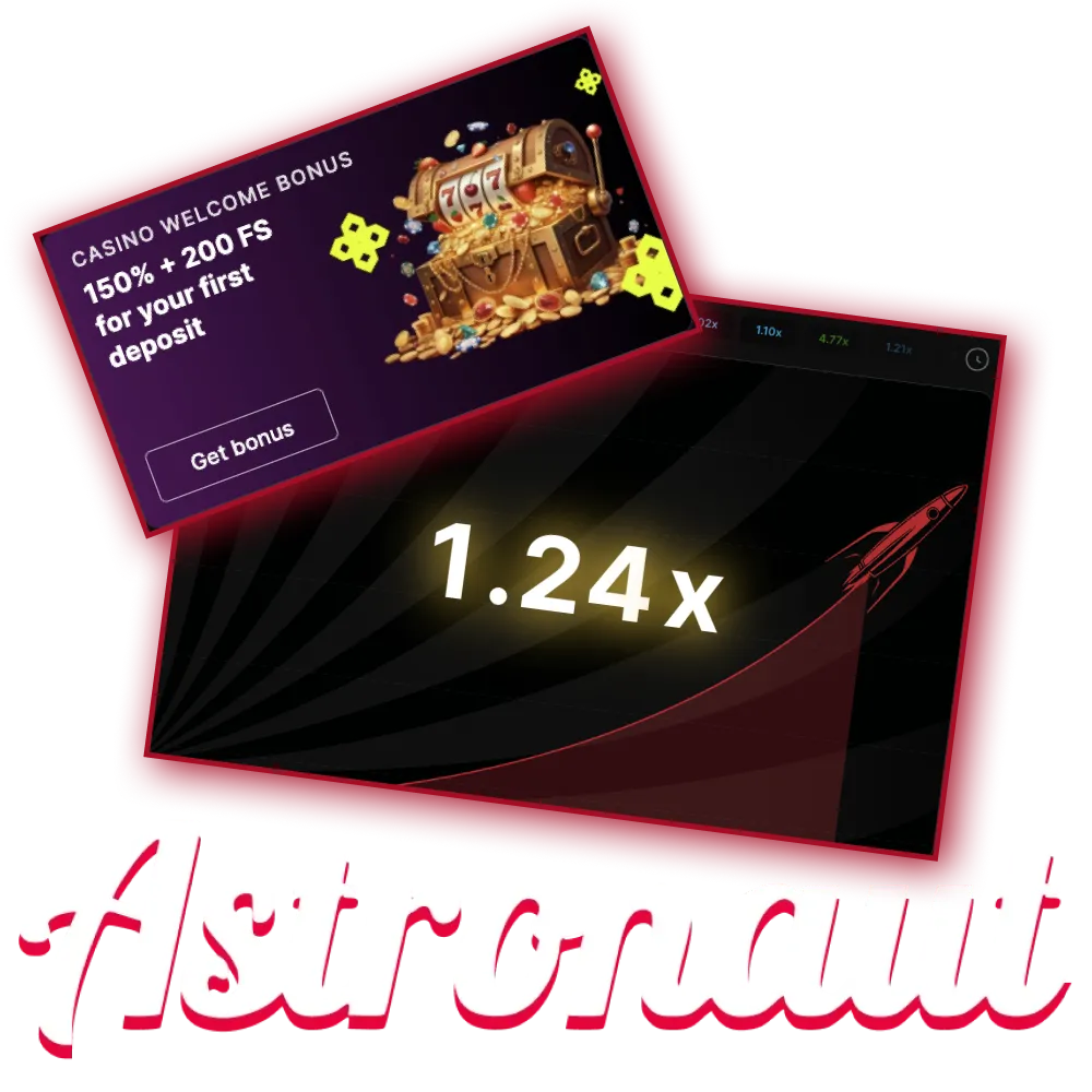 Bonuses on casino websites will allow you to make playing Astronaut even more profitable.