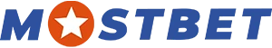 Logo Mostbet casino.