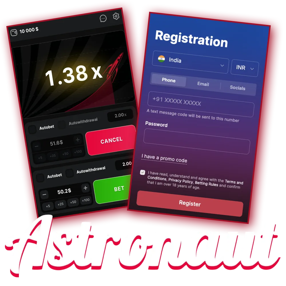 Learn everything you need to know about how to quickly register, log in to your account, and start playing Astronaut.